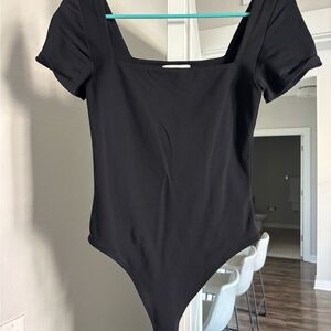Babaton Black Bodysuit From Aritzia